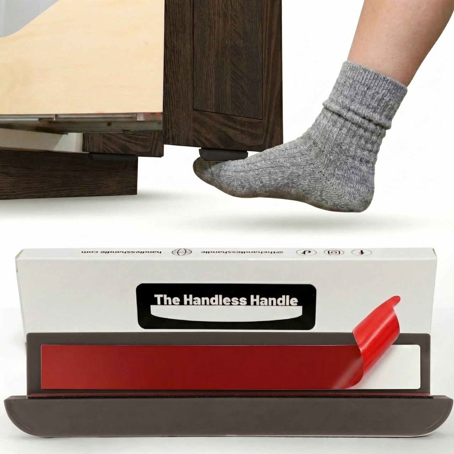 The Handless Handle (Dark Brown)
